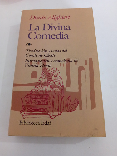 La Divina Comedia: Traducción Del Conde De Cheste (Usado)