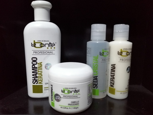 Imagen 6 de 9 de Shampoo Vitamina Keratina Y Seda Keratermia La Bonte