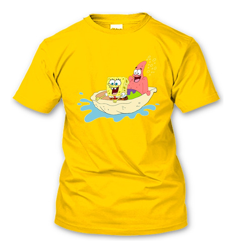 Playera Bob Esponja Y Patricio Estrella Nickelodeon