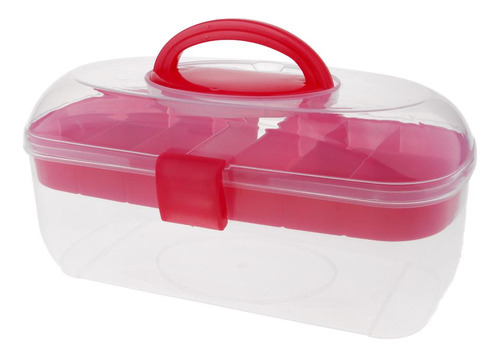 Estuche De Almacenamiento Accesoiros De Organizador Rojo