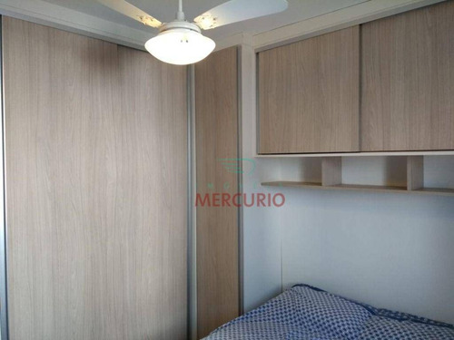 Imagem 3 de 13 de Apartamento Com 2 Dormitórios À Venda, 47 M² Por R$ 160.000,00 - Jardim Terra Branca - Bauru/sp - Ap3936