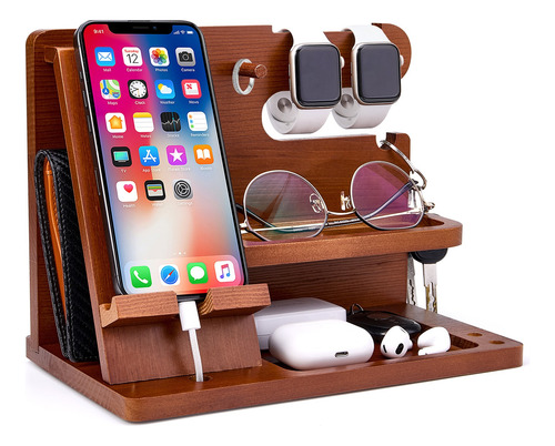 Organizador Buro Regalo Hombre Cartera Celular Reloj Llaves