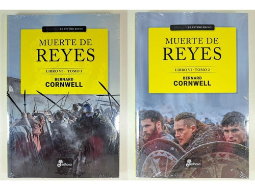 Lote X 2 Libros Muerte De Reyes - Bernard Cornwell