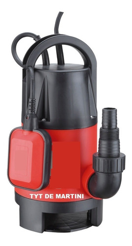 Imagen 2 de 3 de Bomba Sumergible Pozo Negro-aguas Sucias 1hp 750w 1años Gara