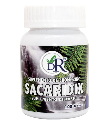 Sacaridix Cromo Y Zinc X 100 - Unidad a $285