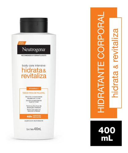 Neutrogena Body Care Intensive Hidrata Y Revitaliza 400 Ml