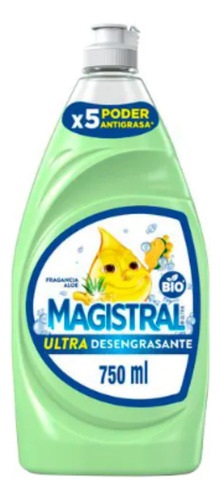 Lavalozas Ultra Desengrasante Aloe 750ml Magistral