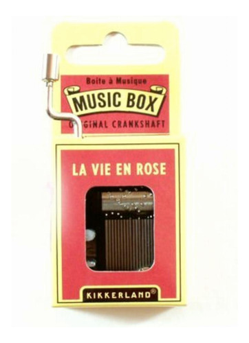 Caja Musical  La Vie En Rose 