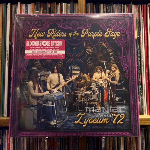 New Riders Of The Purple Sage Lyceum '72 Vinilo