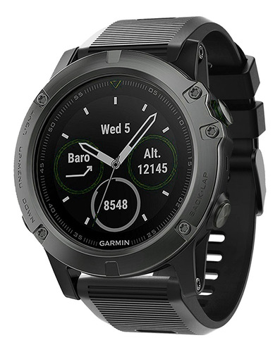 Correa De Silicona De Liberación Rápida Para Garmin Fenix 3/