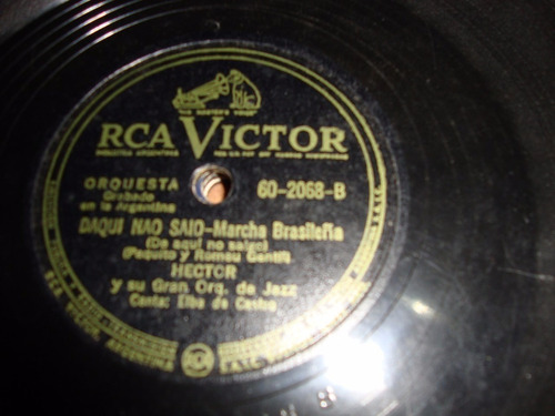 Pasta Hector Ilba De Castro Rca Victor C92