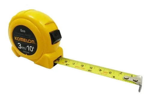 Flexometro Caja Amarilla Komelon 3 Mts K38n