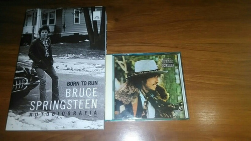Kit Biografia Bruce Sprinsgsteen E Cd Bob Dylan Desire Usado (Usado)