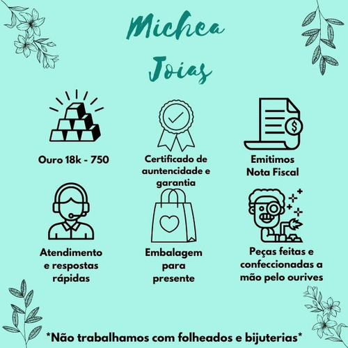 Par De Alianças Em Ouro Com Detalhes E Diamantes