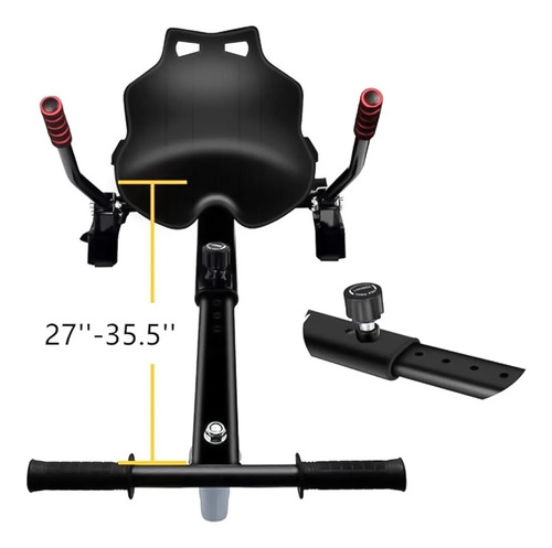 Carro Hover Kart Patineta Accesorio Para Smart Balance