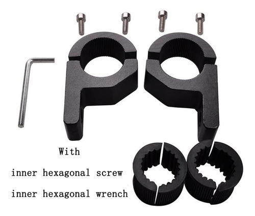 Soporte De Montaje Para Motocicleta, 2 Piezas De 0.75 Pulgad