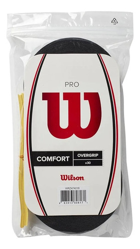 Wilson Proovergrip Comfort X 30 Color Negro Negro