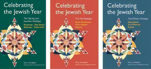 Celebrating The Jewish Year, 3-volume Set, De Paul Steinberg. Editorial Jewish Publication Society En Inglés