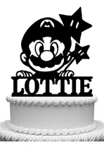 Comprar Cake Topper Adorno Torta Cumple De Mario Bross Adorno Torta