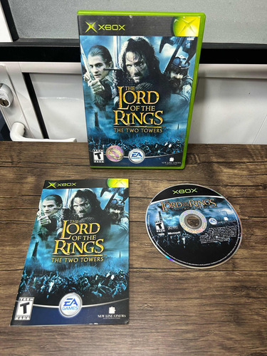 The Lord Of The Rings The Two Towers Xbox Clasico Original