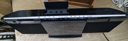 Panasonic:minicomponente, Ipod,usb,cd,auxiliar Y Radio Am/fm (Usado)