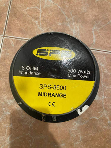 Medio Sps Mb8-500 Midrange Sonido Car Audio (Usado)