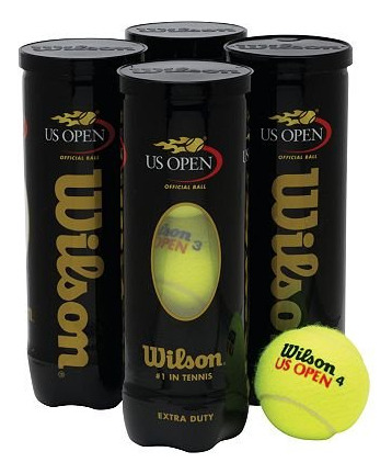 New Us Open Duty Pelota Tenis 4 3 Ylw