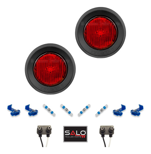 S30 Marcador Lateral Redondo 2  Perfil Kit Luz Led Ideal 2