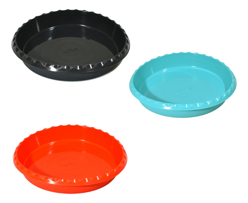 Molde Tartera 18 Cm Siosi Silicona Apta Freidora De Aire