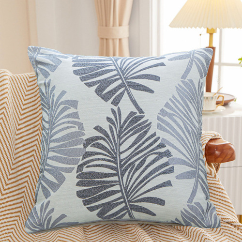 Funda De Almohada Con Forma De Hoja De Palmera Para Sofá Mes