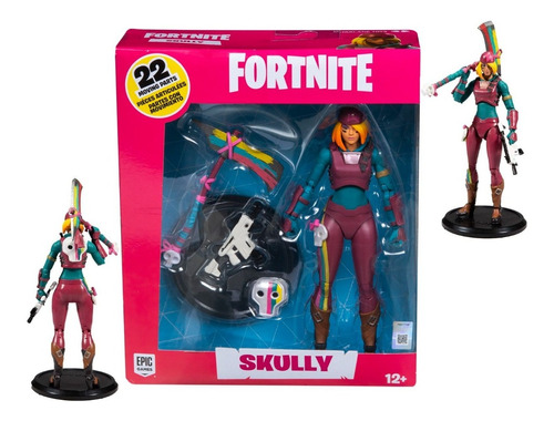 Figura De Acción Fortnite Skully 