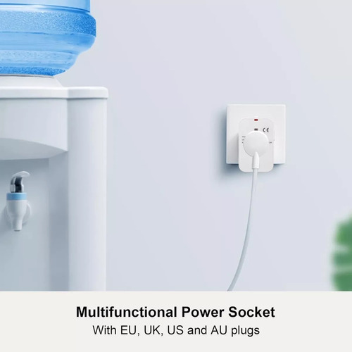 Adaptador De Enchufes Con 2 Usb Para Utilizar En Bolivia
