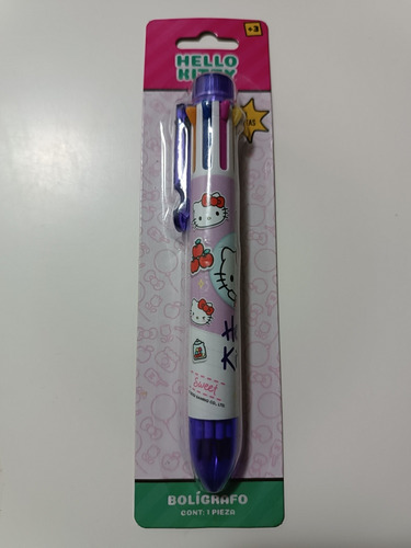 Set Papelería Hello Kitty Sanrio 4 Piezas (Usado)