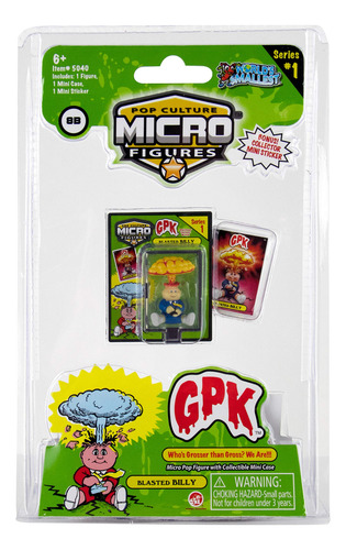 Micro Figures Worlds Smallest Gpk (cubo De Basura Para Niños