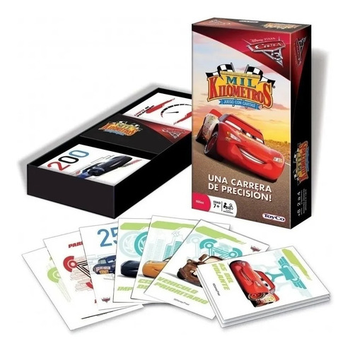 Mil Kilometros Cars Juego De Cartas 