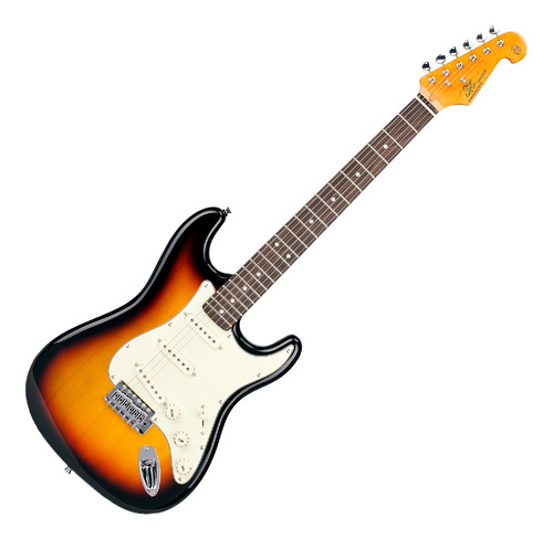 Guitarra Eléctrica Stratocaster Sx Sst62+/3ts Con Funda