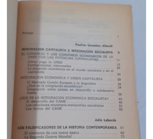 El Mito De Los Dos Imperialismos Gonzalez Alberdi Y Julio La (Usado)