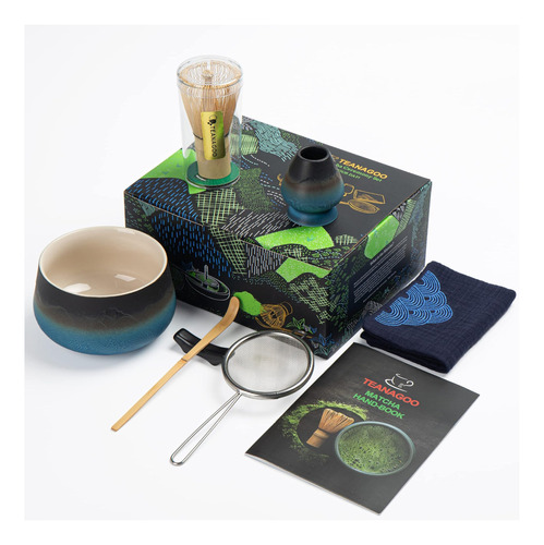 Teanagoo Juego De Matcha Japonés (7 Piezas) Kit De Batidor M