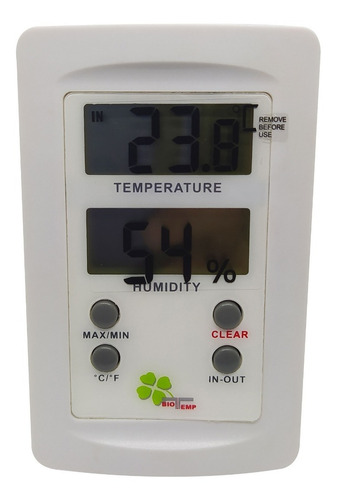 Imagen 4 de 10 de Termohigrometro Digital Max/min In/out Con Sonda -50/+70°c