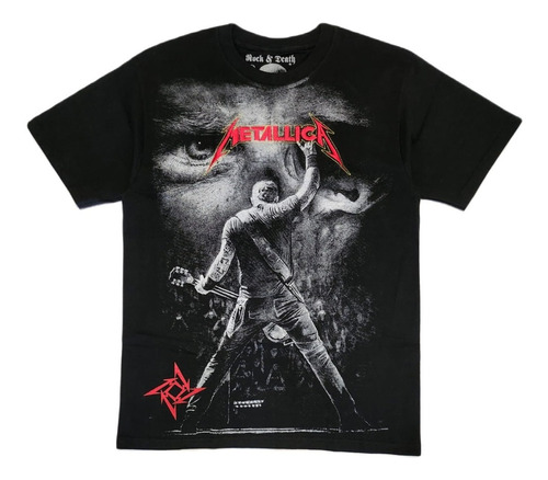 Playera Rock Metallica Wherever I May Roam 