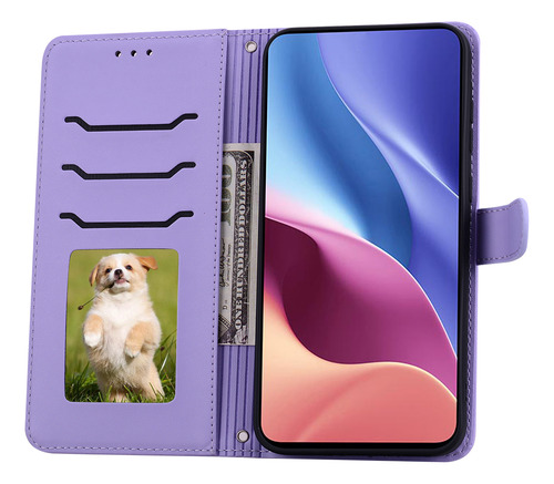 Funda De Piel De Alta Calidad Para Realme Note 60 4g/note 60x 4g Con Ranura Para Tarjetas, Soporte, Moleteado, Cartera, A Prueba De Golpes