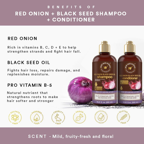 Duo De Shampoo E Condicionador Wow Skin Science Seed