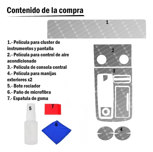 Protector Interior Kit Ppf For Jetour X70 Plus 2024
