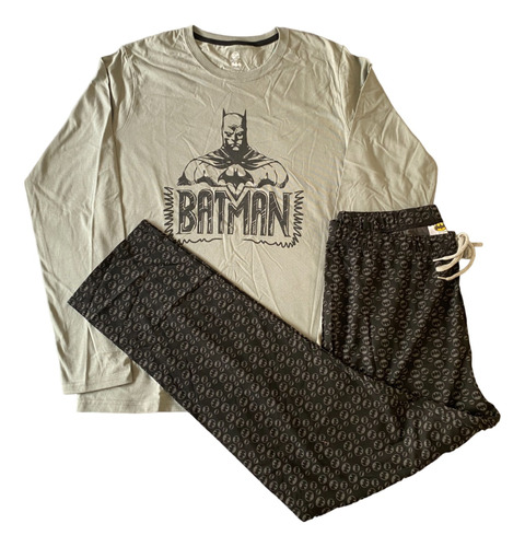 Pijama Batman Algodon Talla M Envio Gratis