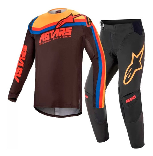 Equipo Moto Cross Alpinestars Techstar Venom 21 Enduro Mx