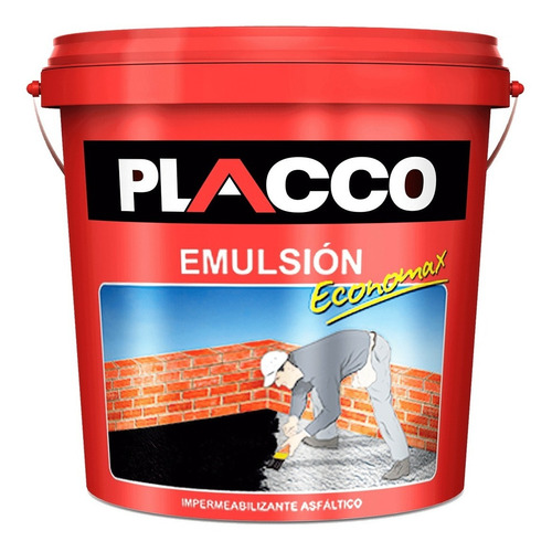 Emulsión Asfáltica Placco Economax Galón X 3.5kg