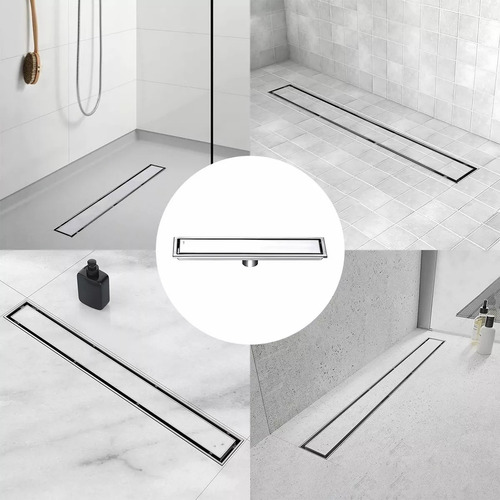 Baño Piso Drenaje Ducha Coladera Anti-olor Obstrucción 10×40
