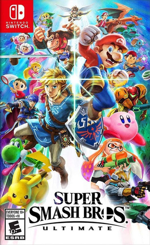 Super Smash Bros Ultimate Switch Mídia Física Lacrado