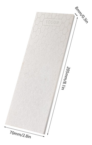 Faca De Afiar De Dupla Face Whetstone 400/1000 Grit