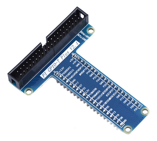 Cable Plano Plano Plano De 40 Pines Con Placa Gpio De Extens